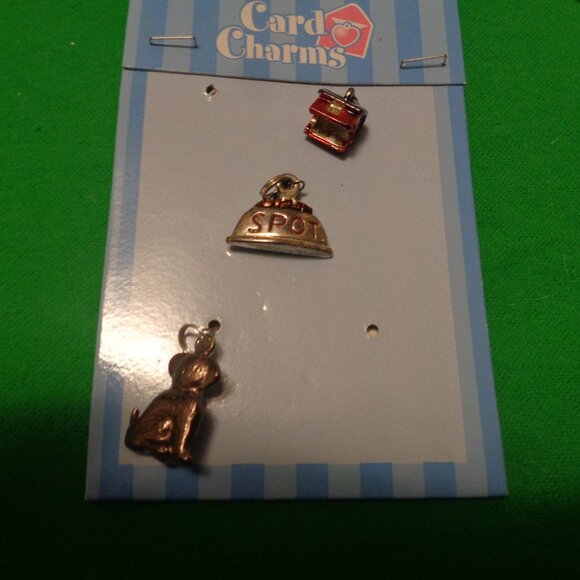 ANTIQUE SILVERPLATE CREAMER & 2 EARLY PLATED ORNATE FORKS NECKLACE CHARM… - Picture 5 of 12